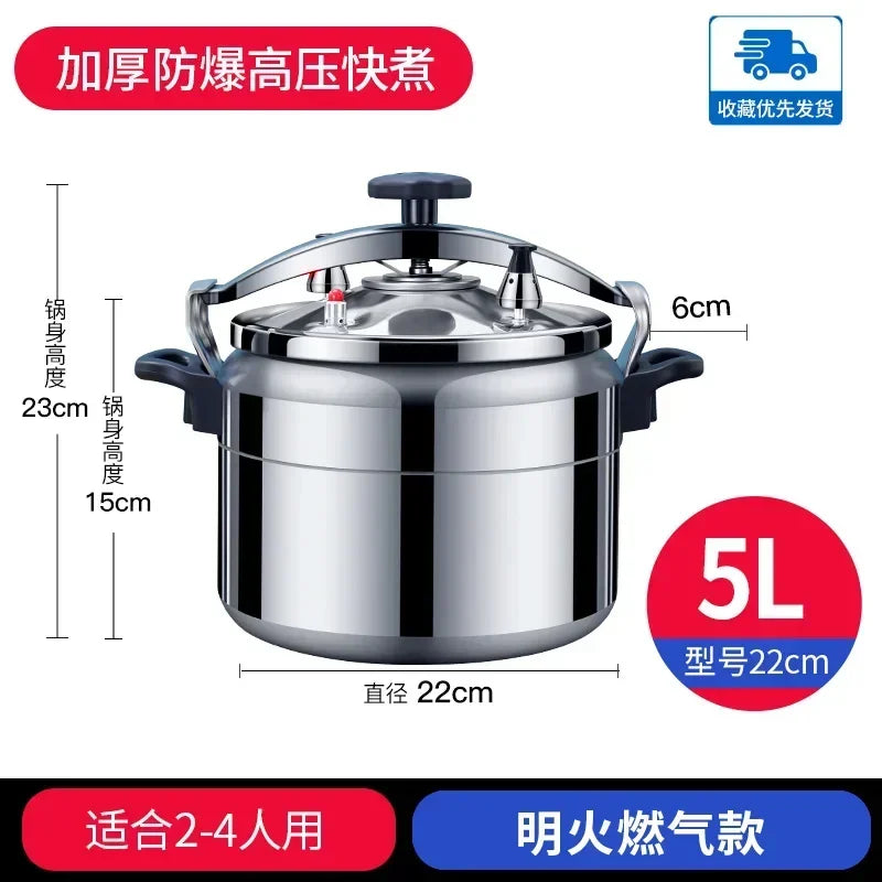50l Commercial Pressure Cooker Thickened Large Capacity Gas