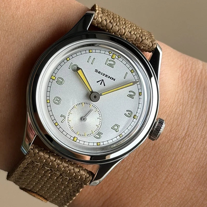 Classic Retro Arrow Pilot Watch Male Mens Wwii