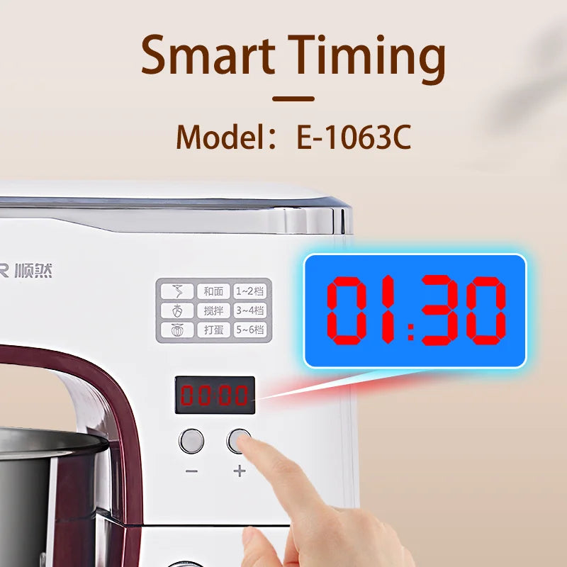 Sunatur 1063 Stand Mixer 1300w 5l Automatic Dough