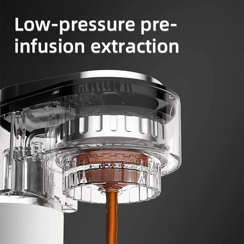 110v/220v Italian Coffee Machine - Cold Dual-Extraction Espresso