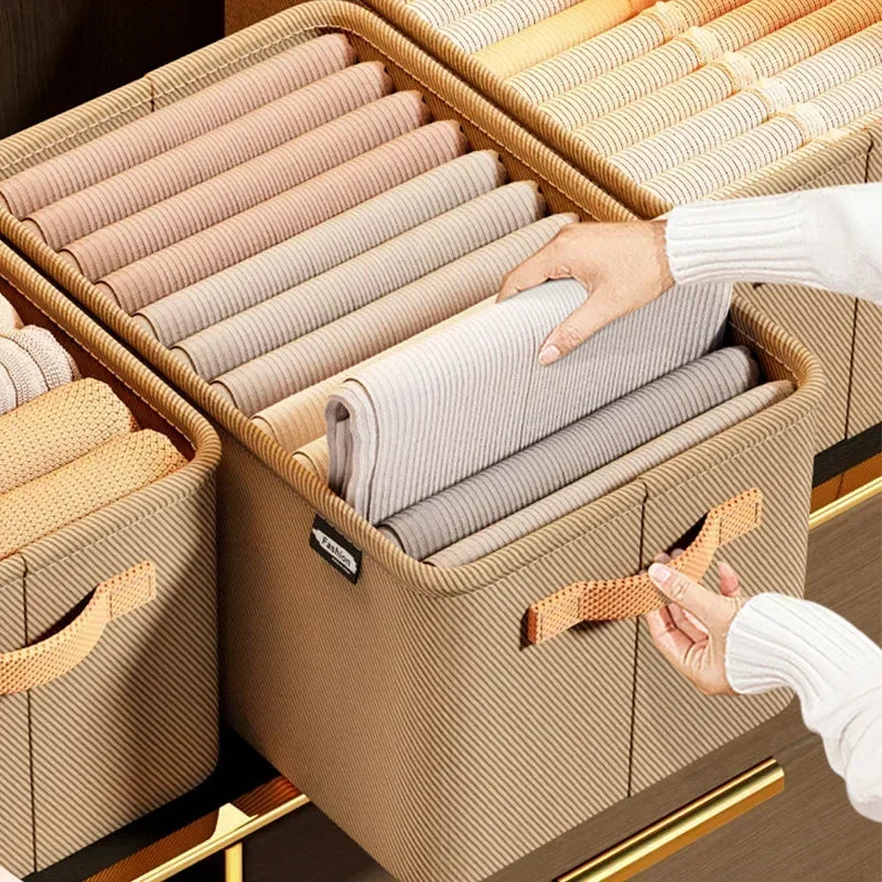 Wardrobe Organizer Box Storage In Closet Underwear Drawers