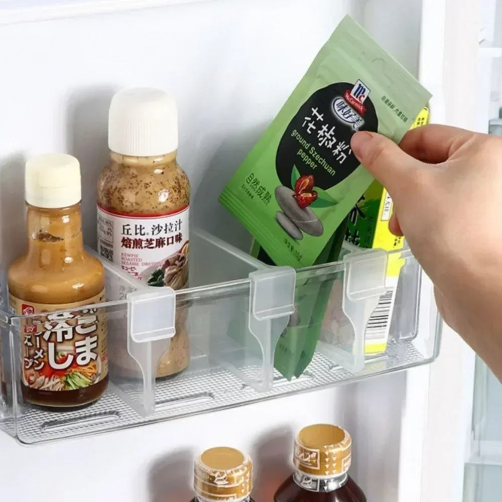 Refrigerator Organizer Shelf 4/6/8 Pieces Items Shelves