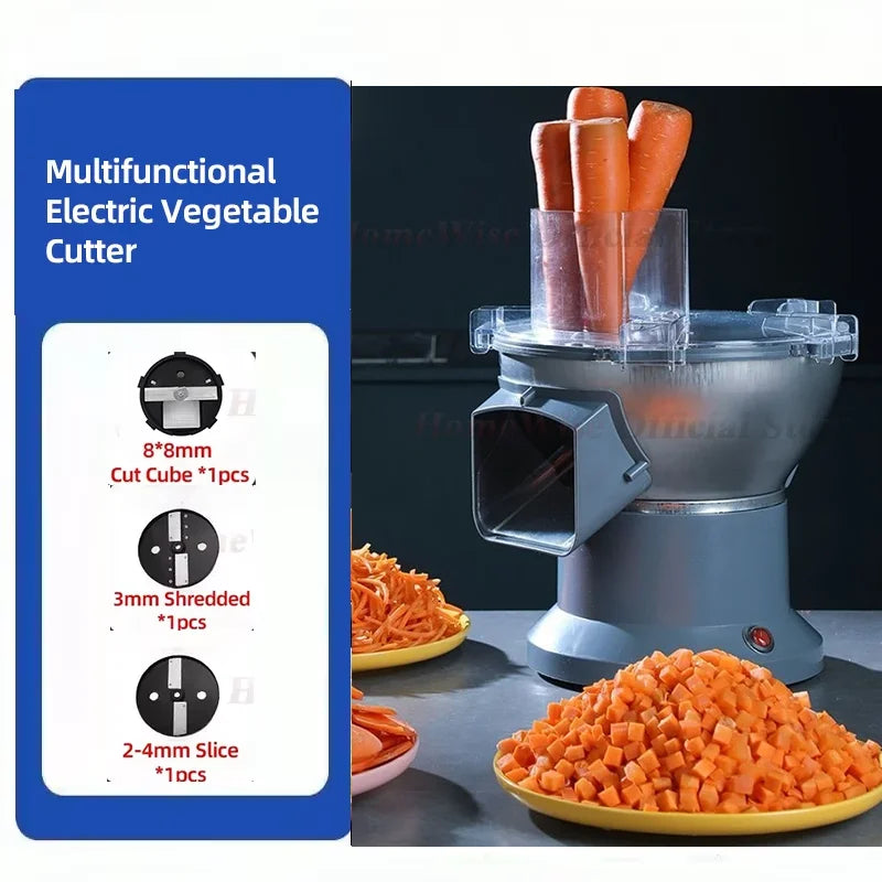Lx M1 Commercial Electric Vegetable Cube Cutting Machine