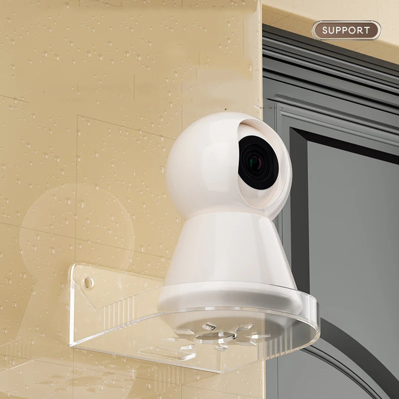 Small Self Adhesive Wall Shelf Rack No-Drill Storage