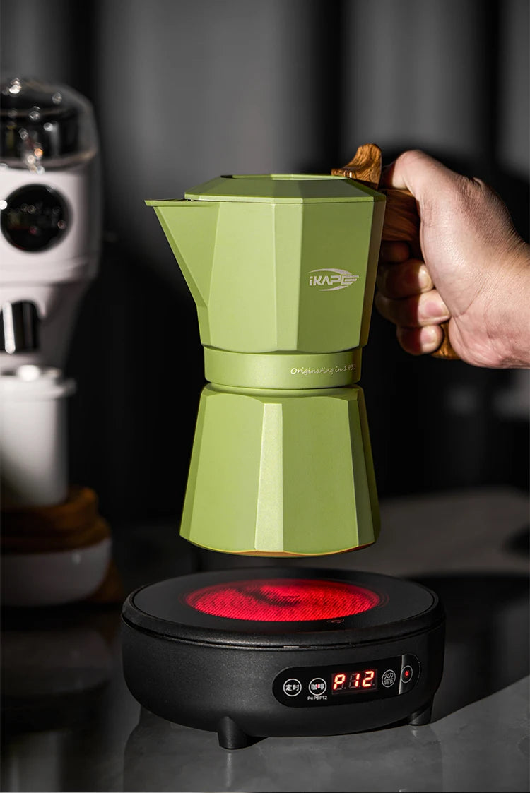 Ikape Espresso Moka Pot Infrared Ceramic Hob 220v