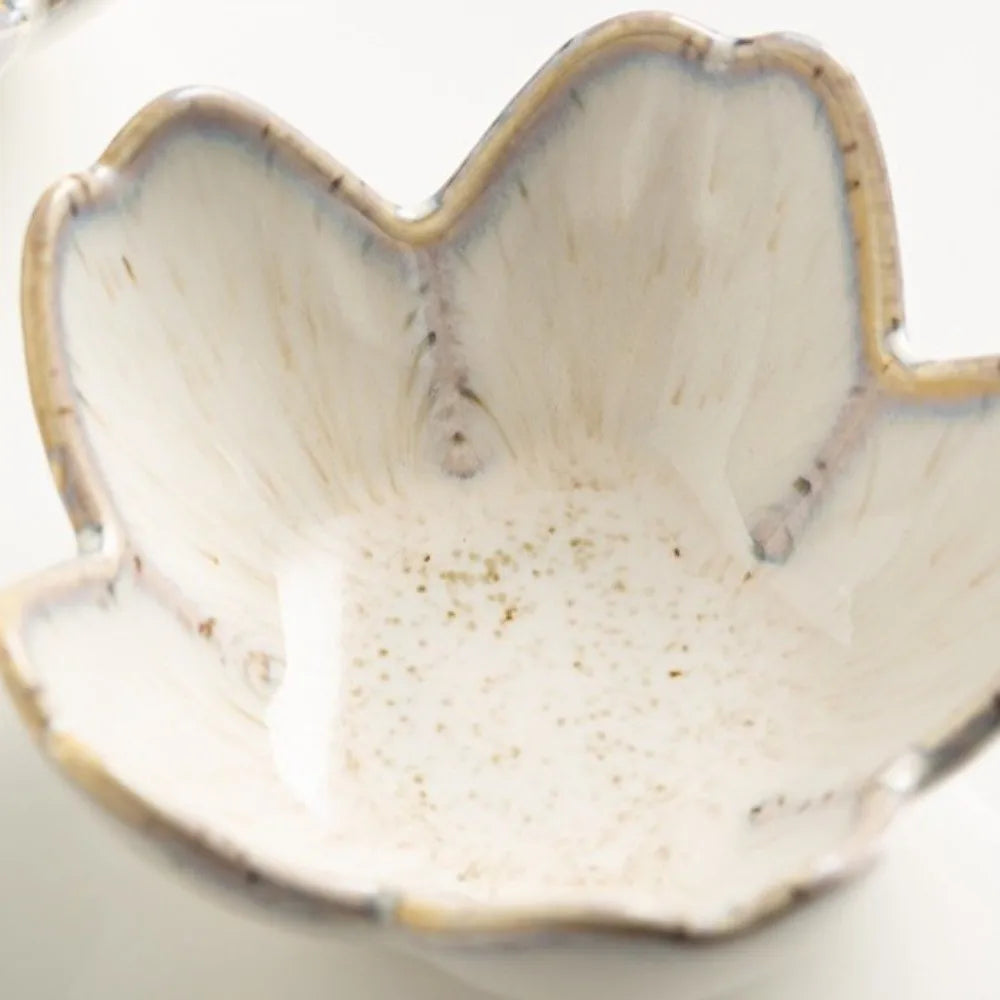 Desktop Organizer Retro Ceramic Dipping Dish Exquisite Cute