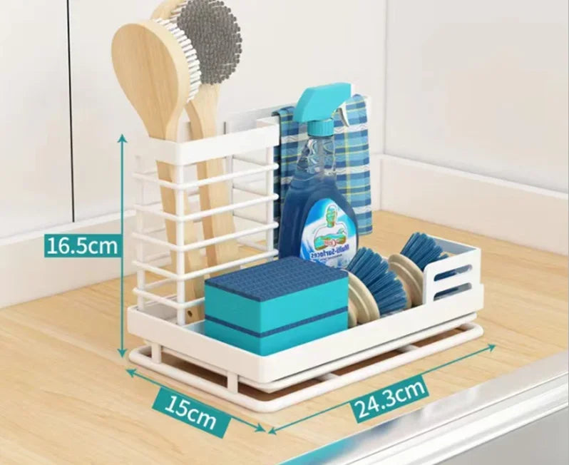 Sink Stand Sponge Holder Dish Drainer Organizers Storage