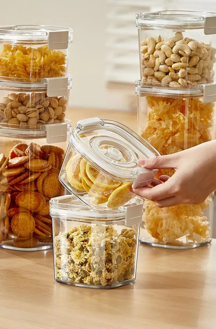 Vacuum Sealed Tank Coffee Beans Vacuum Jar Cereals