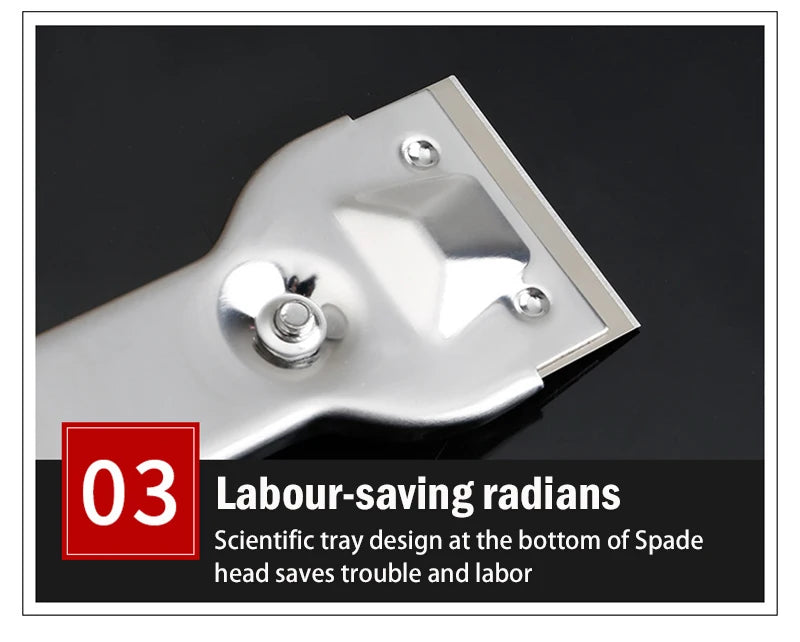 Stainless Steel Cleaning Scraper Blade Glass Ceramic Tile