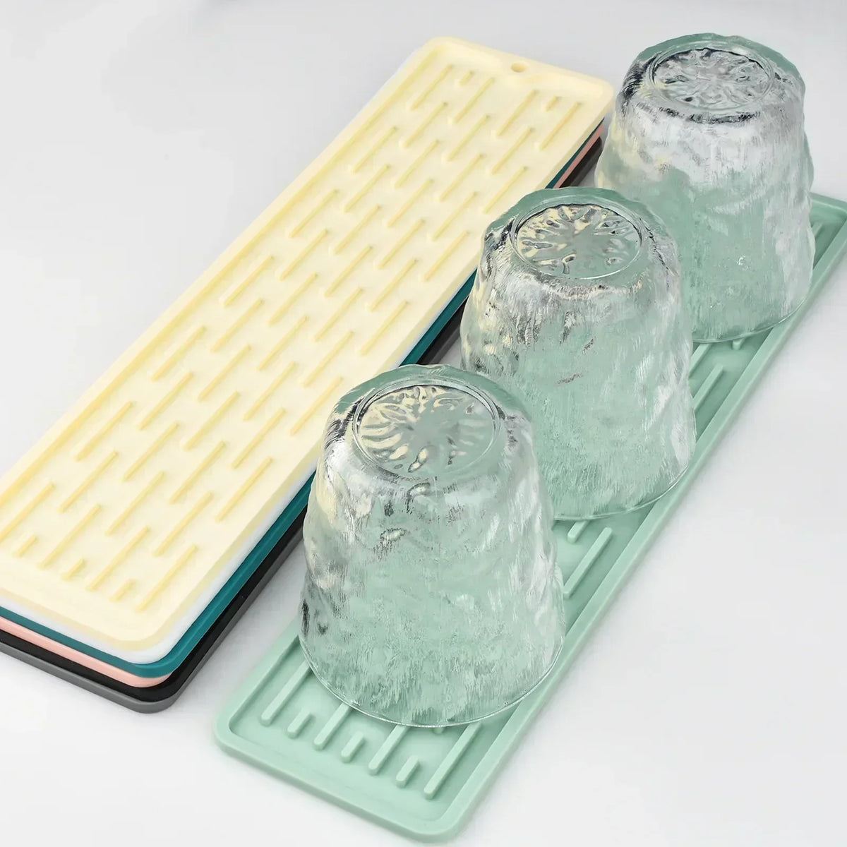 Silicone Dish Drying Mat Anti Slip Sink Storage
