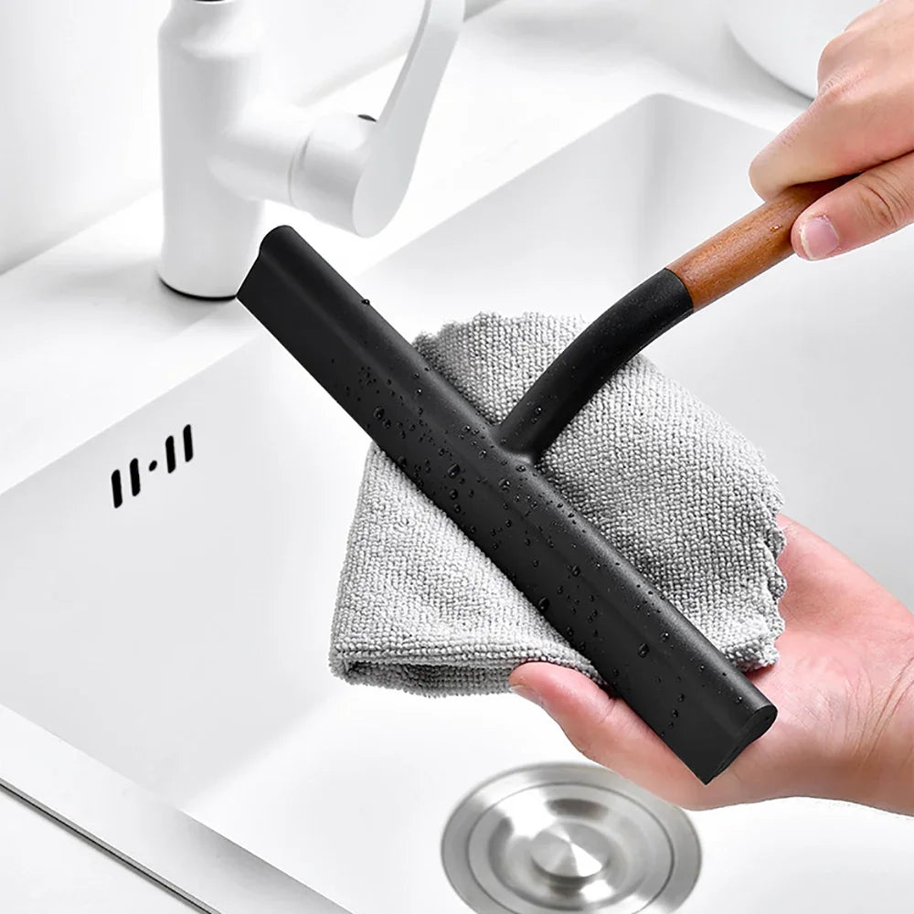 1pcs Non-Scratch Soft Silicone Squeegee Sink Countertop Squeegee