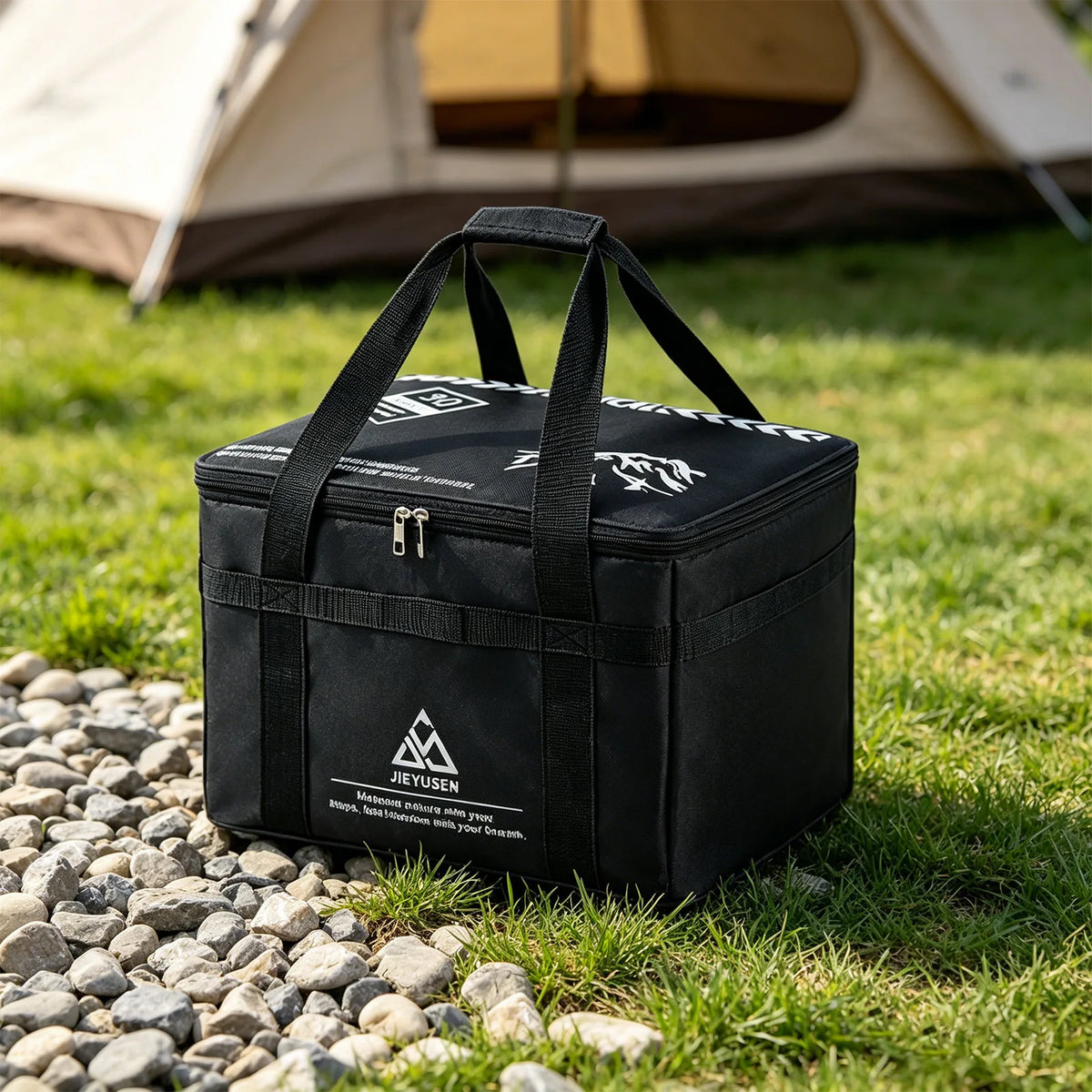 30/42l Camping Organizer Waterproof Oxford Cloth Picnic Bag