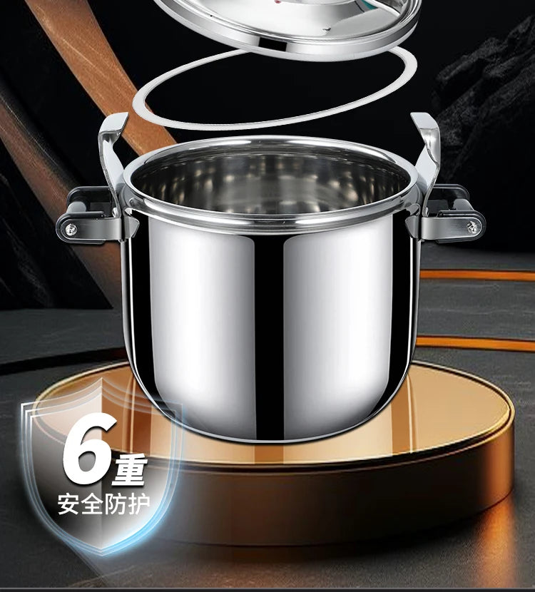 30 Quart Olla De Presion Grande & Stainless