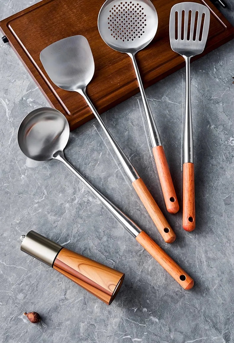 Gianxi Stainless Steel Spatula Spatula Spoon Cooking Utensils