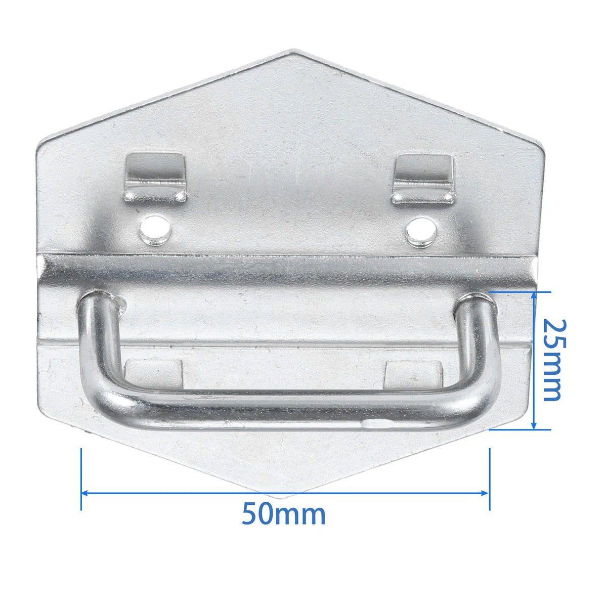 Wall Mounted Hook Hole Board Steel Hanger Storage