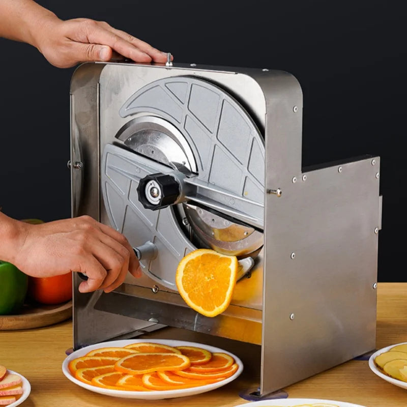 Electric Vegetable Cutter Automatic Feeding Food Processor French