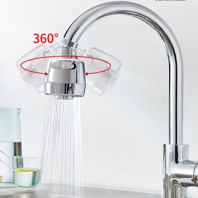 Modes 360 Rotatable Bubbler High Pressure Faucet Extender