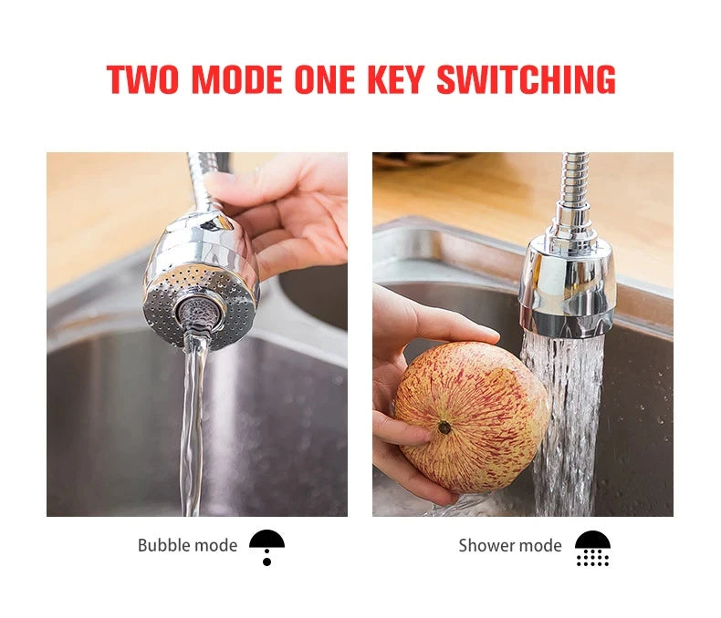 2/3 Mode Faucet 360 Degree Rotation Filter Extension