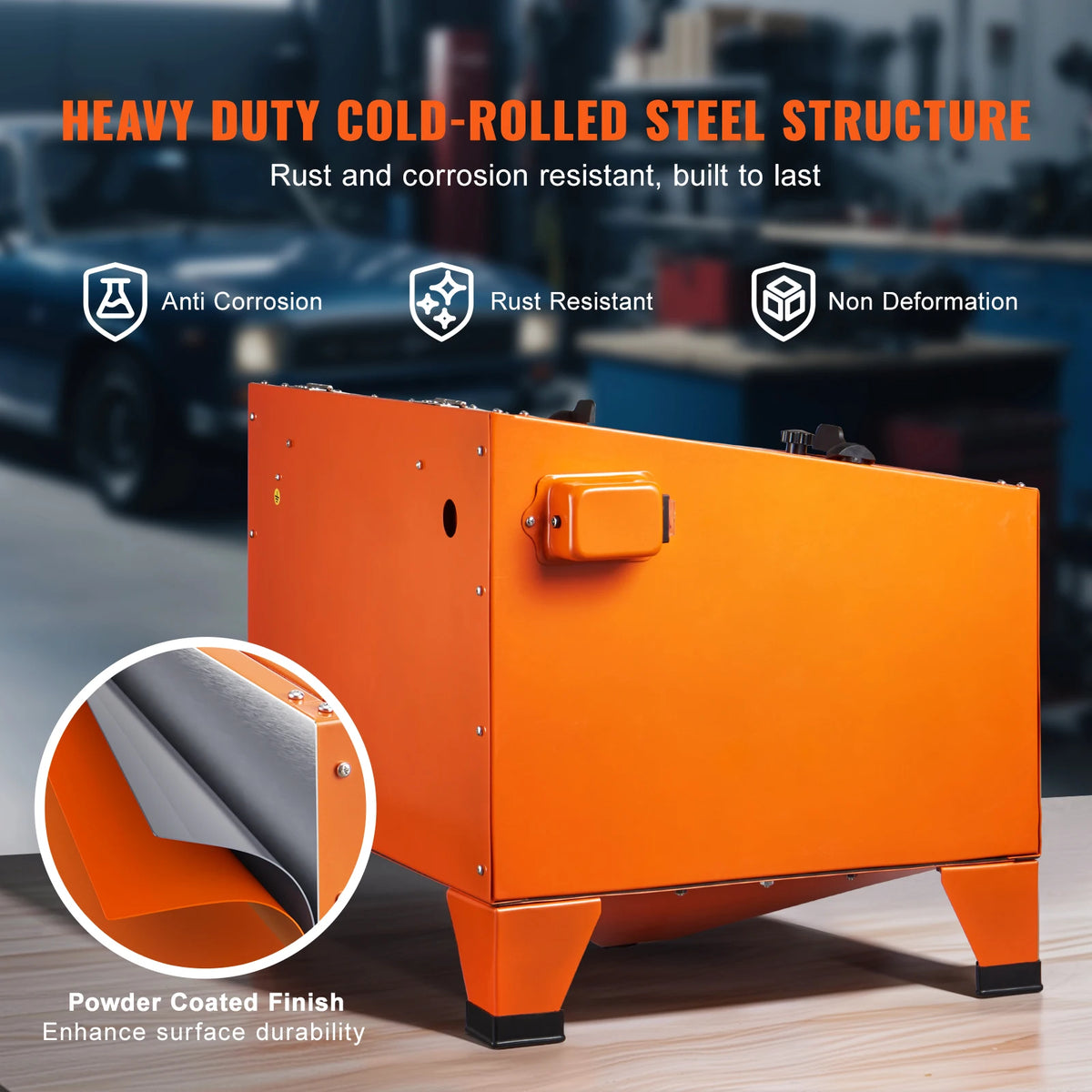Succebuy 25/40/60gallon Sandblasting Cabinet Benchtop Sand