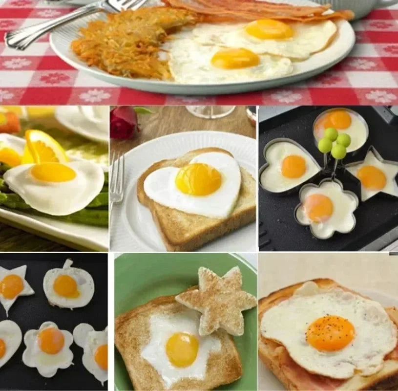 Styles Fried Egg Mold Diy Breakfast Pancake Shaper