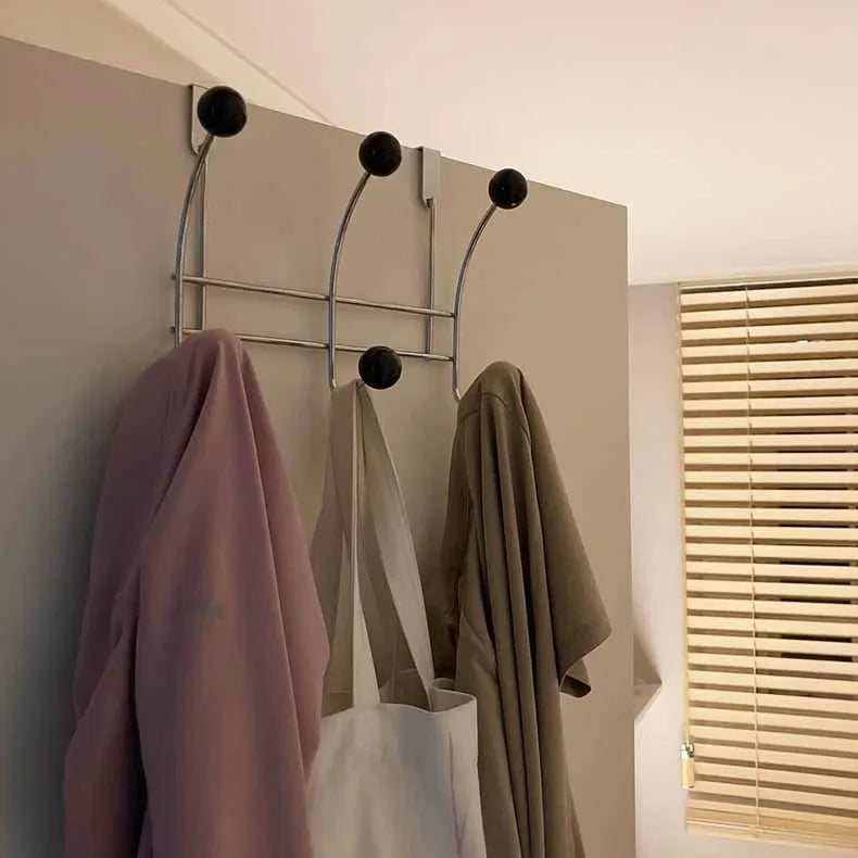 Door Hook Hanging Coat Rack Without Drilling Bedroom