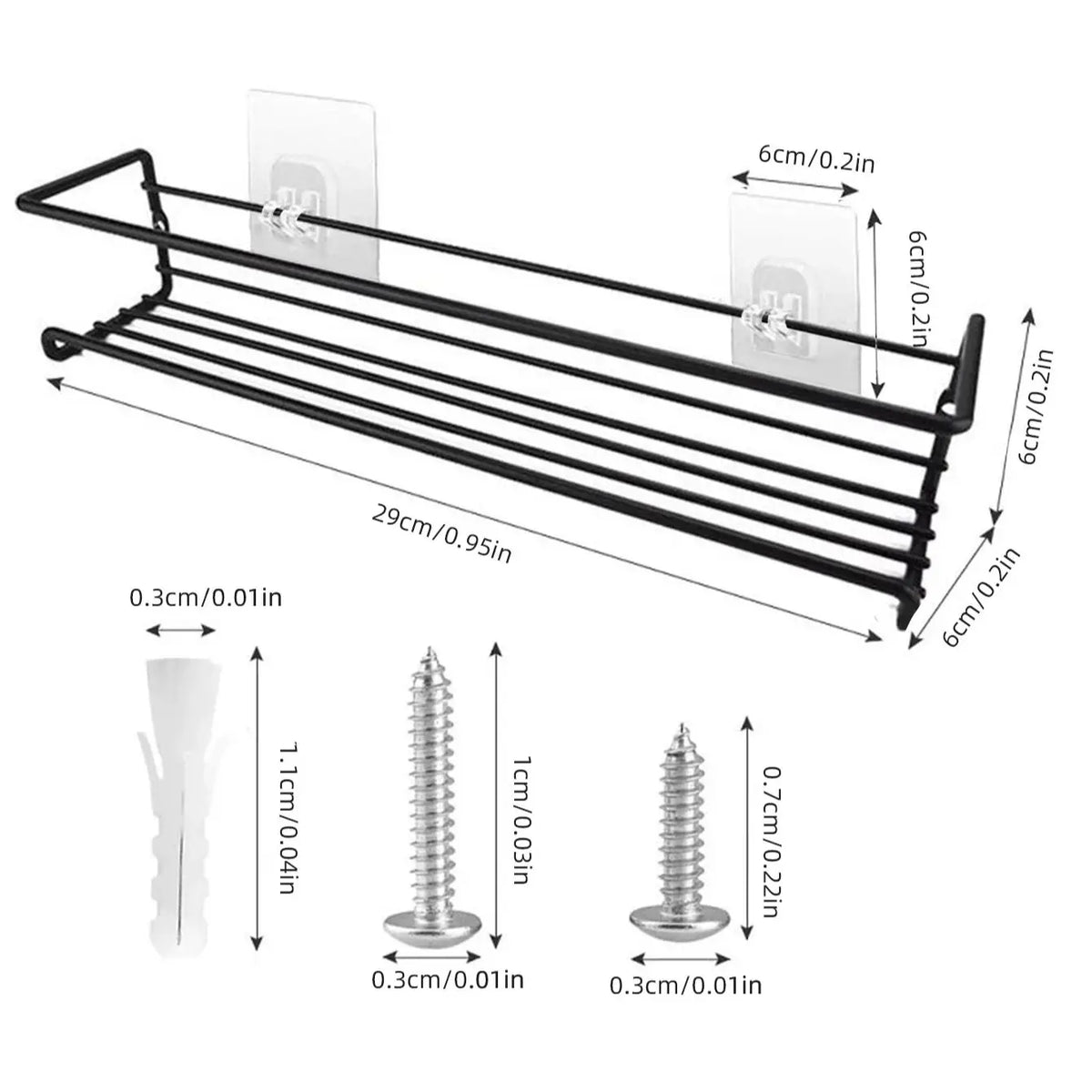 Organizer Metal Hanging Spice Racks Restaurant Wall-Mounted