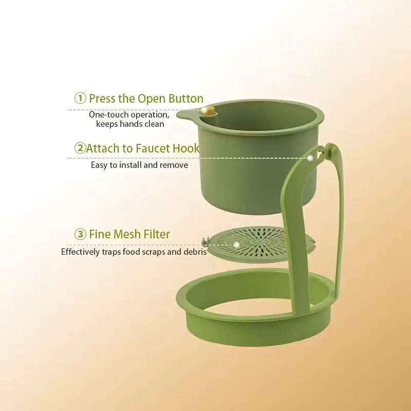 Multi-Functional Food Strainer Sink Organizer & Bathroom Use