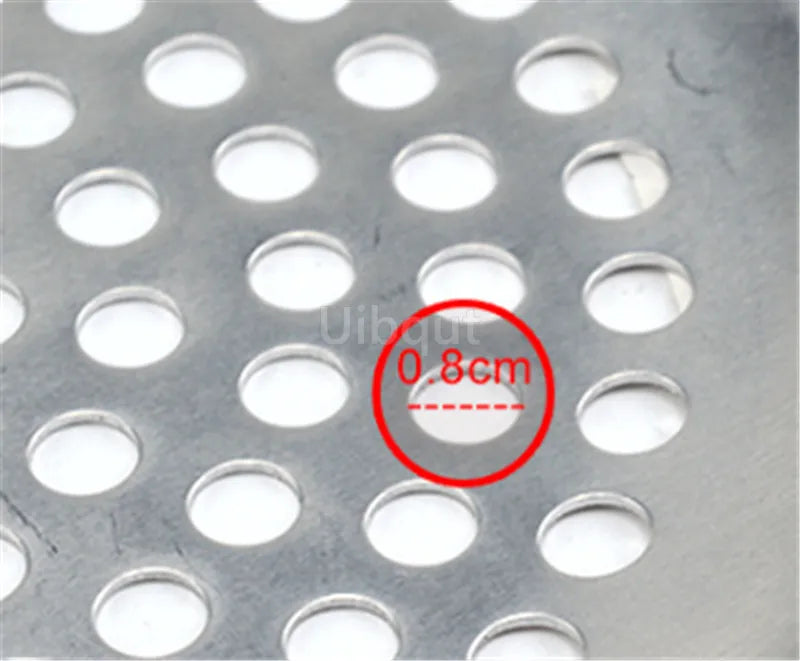 Aluminum Pans Holes Non-Stick Round Pizza Baking Tray