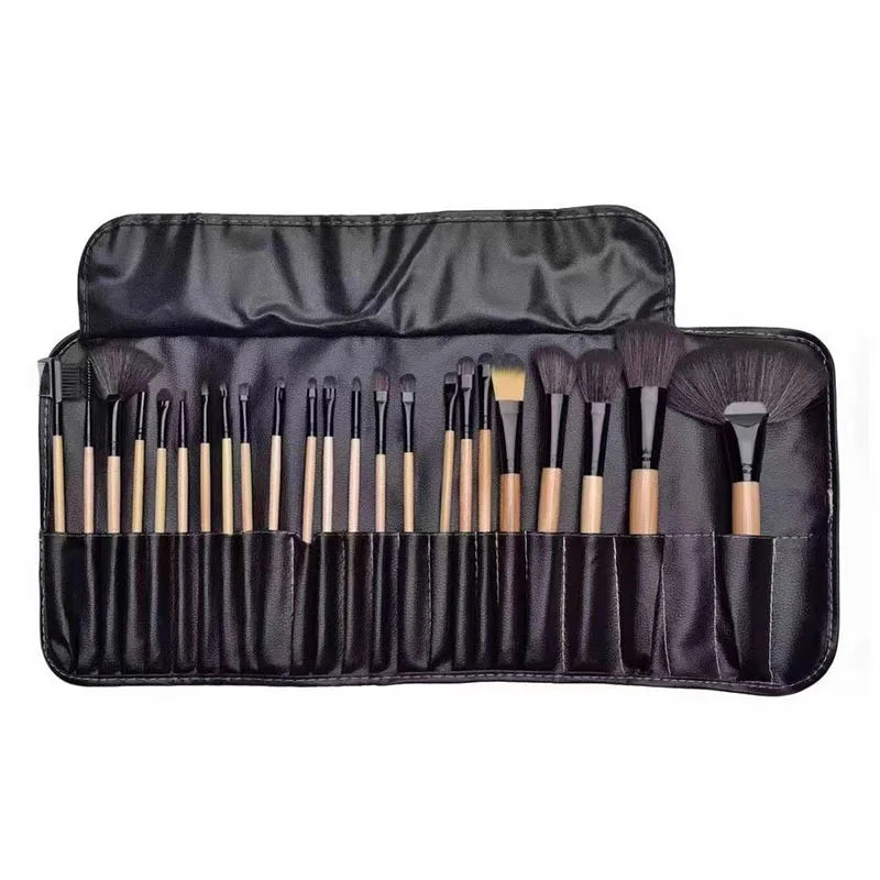 Gift Bag Sponge 24 Makeup Brush Sets Cosmetics