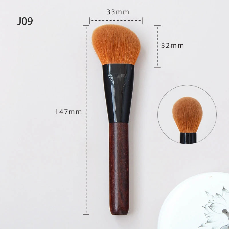Soft Tiny Tips Goat Hair Handmade Makeup Brush