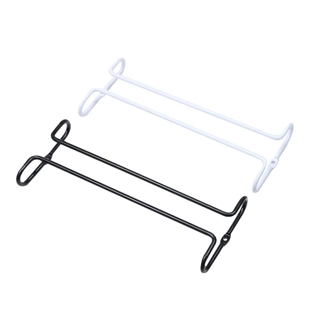 Iron Wall Mount Wine Glass Rack Hanging Wine