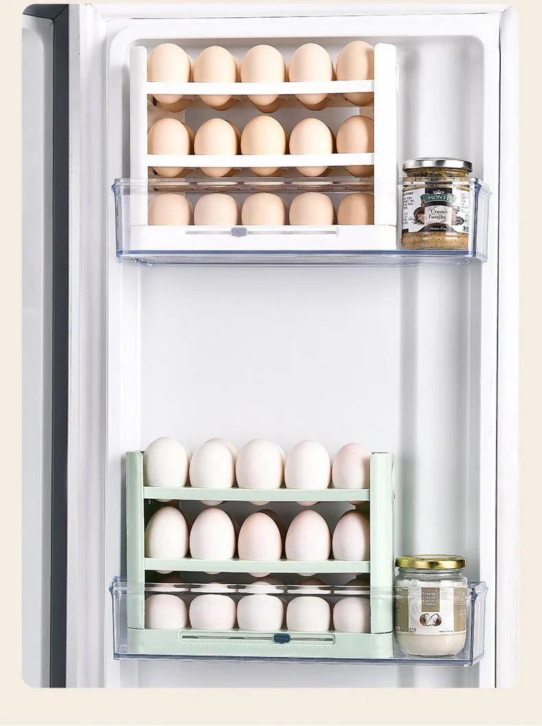 Egg Holder Refrigerator Detachable Egg Storage Organizer