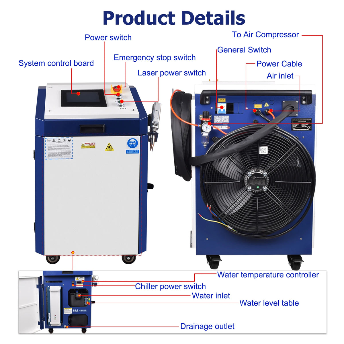 Raycus 3000w Laser Welder In Laser Welder Welding