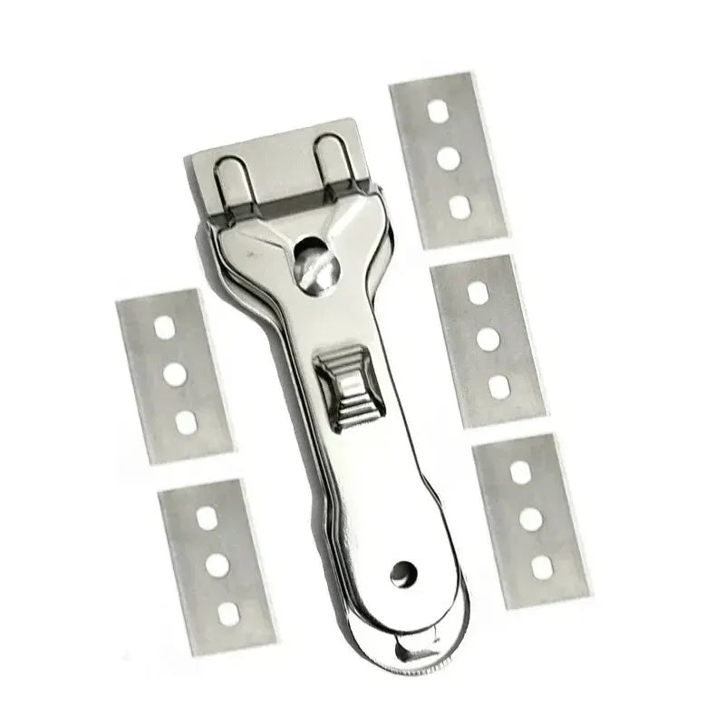 1pc Scraper Cleaner 5pcs Spare Blades Or 10