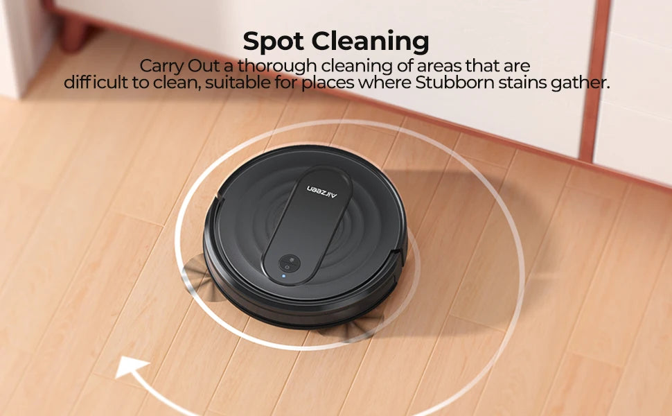Airzeen R7 Robot Vacuum Mop 3-In-1 Cleaning 4000pa