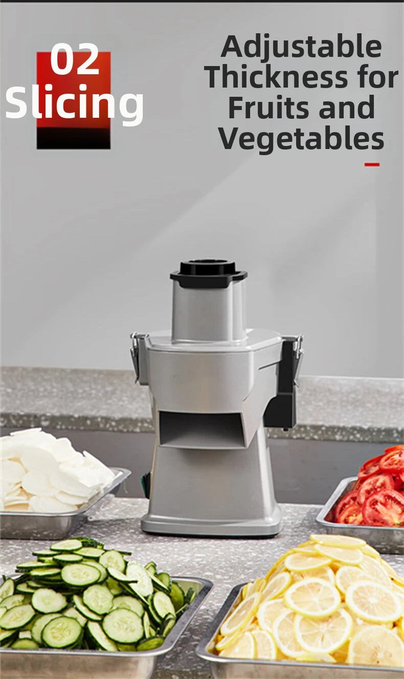 Commercial Multi-Function Electric Vegetable Cutter Automatic