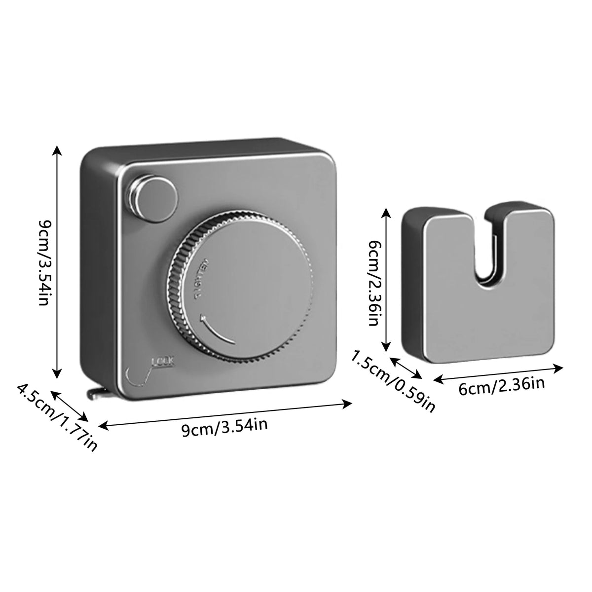Invisible Clothesline Retractable Drying Rack Stainless Steel