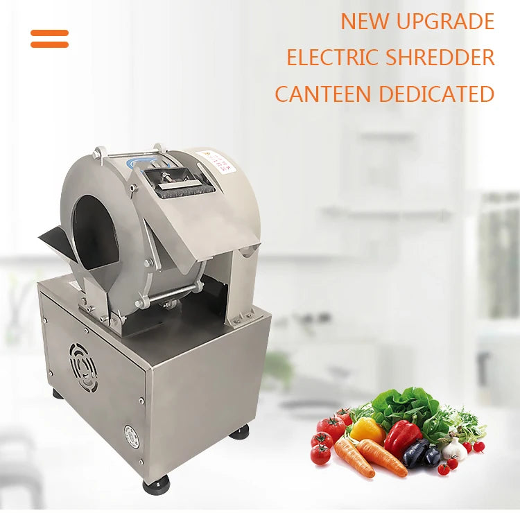 220v/180w Automatic Potato Radish Slicing Machine Multi-Function