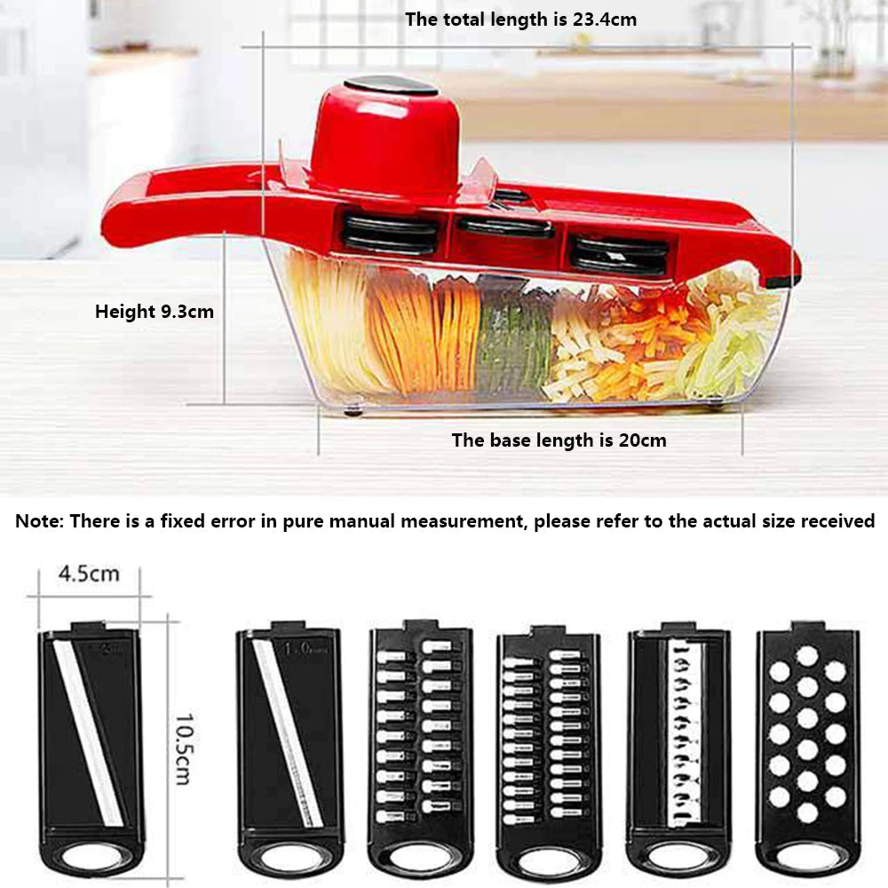Vegetable Cutter Steel Blade Slicer Potato Peeler Carrot