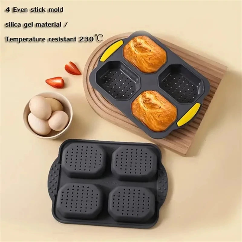 Baking Mold Restaurant Silicone Loaf Pan Heat Reusable