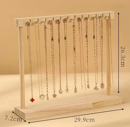 Chains Earrings Bracelets Showcase Storage Rack Jewelry Organizer