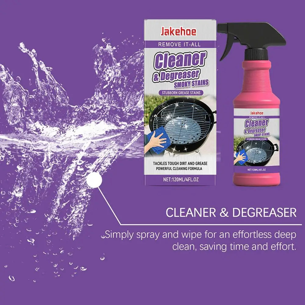 1/2/3pcs Barbecue Grill Cleaner Heavy Duty Grease Degreaser