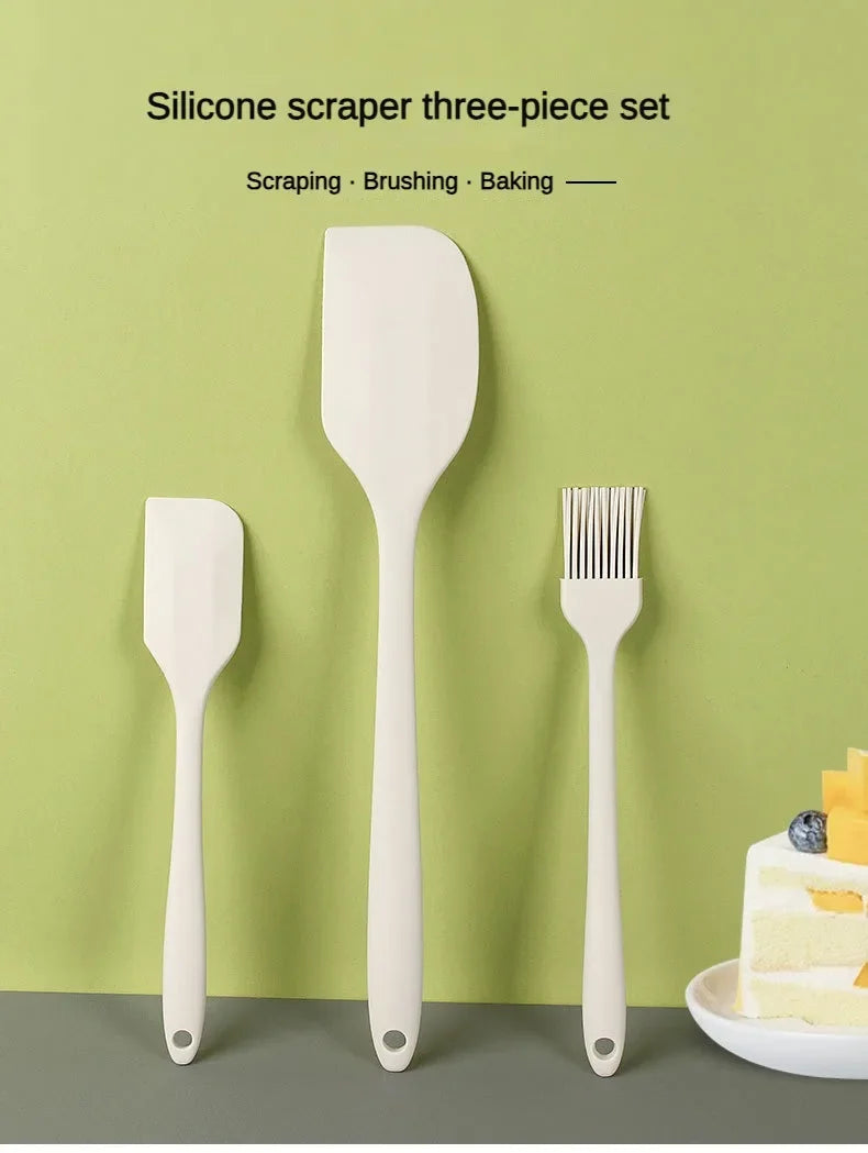 High Heat-Resistant Silicone Spatula One-Piece Seamless Cooking