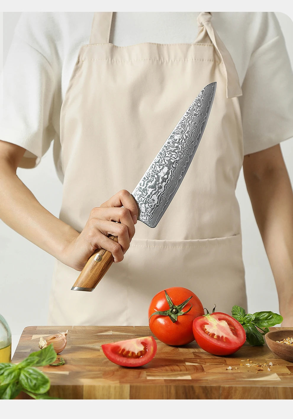 Xinzuo Chef Knife 73 Layers Damascus Steel Knives