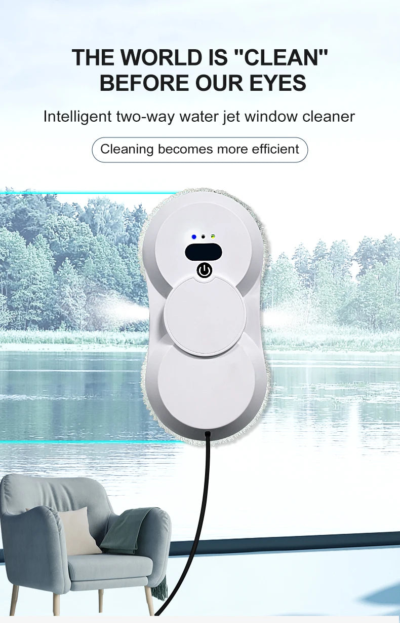 Puruikai Atomizing Ultra Thin Robot Vacuum Cleaner Window
