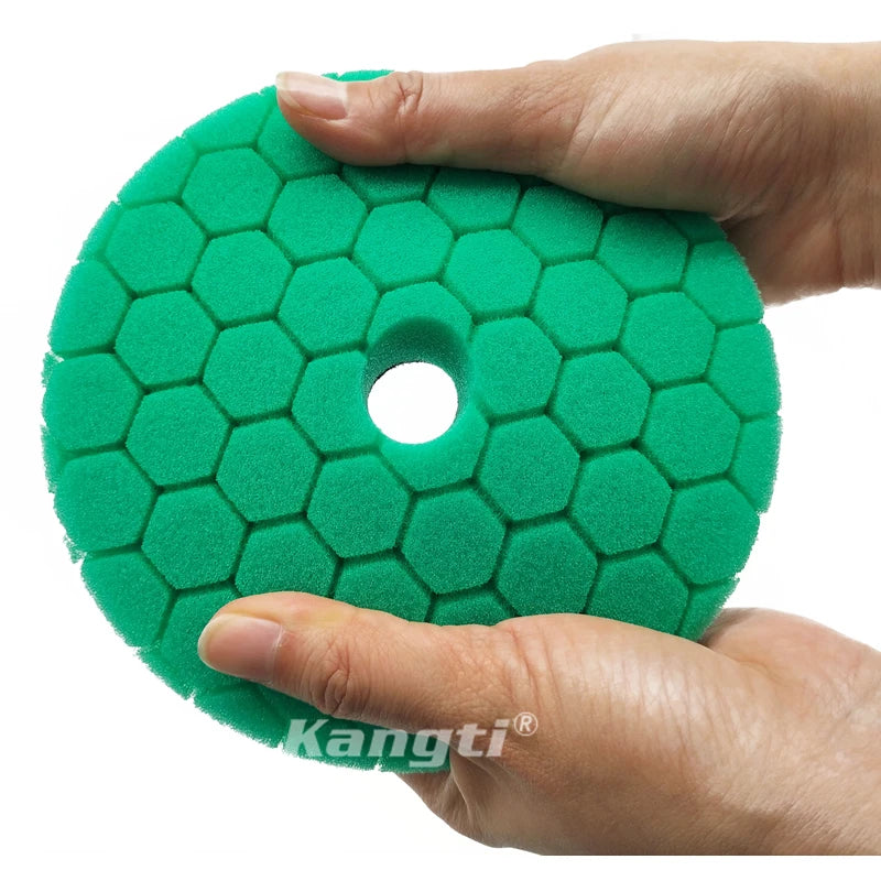 Kangti 5/6 Inch Car Polishing Pad Kit Self-Adhesive