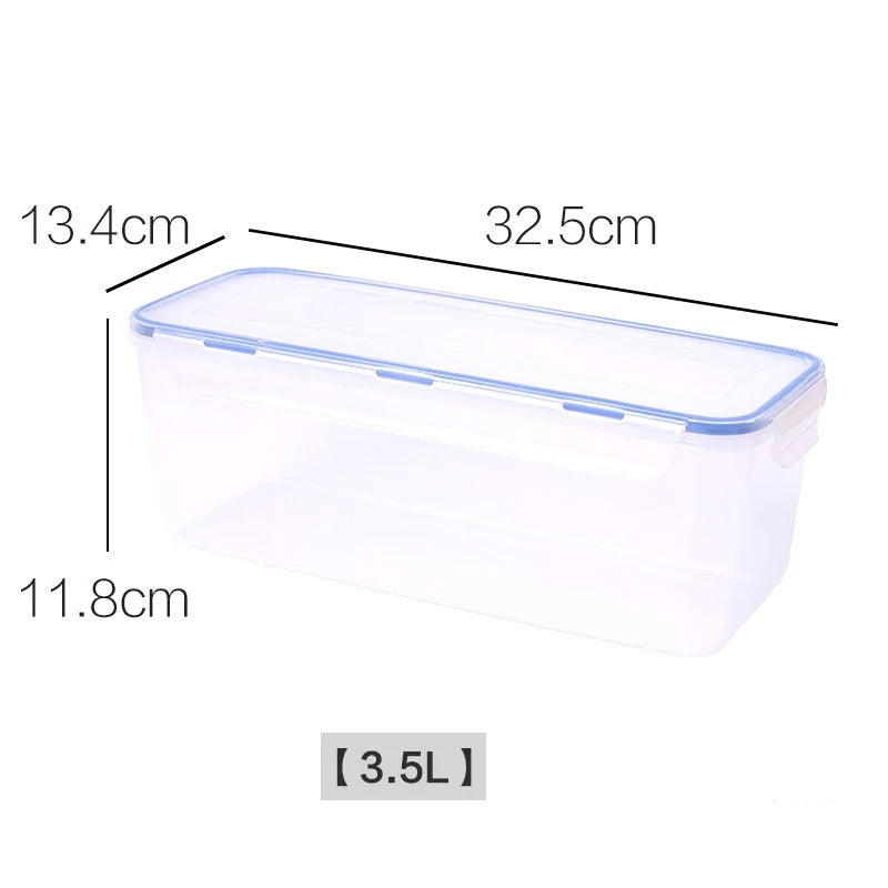 Airtight Food Storage Container Lid Plastic Bread Storage