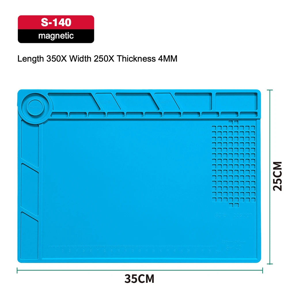 Soldering Silicone Mat Work Mat Heat Anti-Static Esd