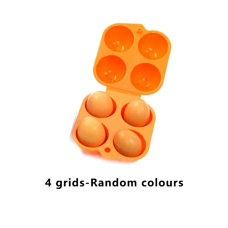 2/4/6/12 Grid Egg Storage Box Shockproof Egg Holder