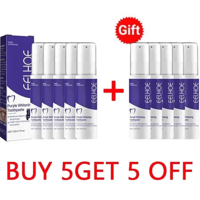 Dental Whitening Toothpaste Instant Teeth Whitening Cleaning